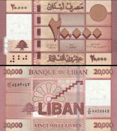 *20 000 Livres Libanon 2012-22, P93 UNC - Kliknutím na obrázok zatvorte -